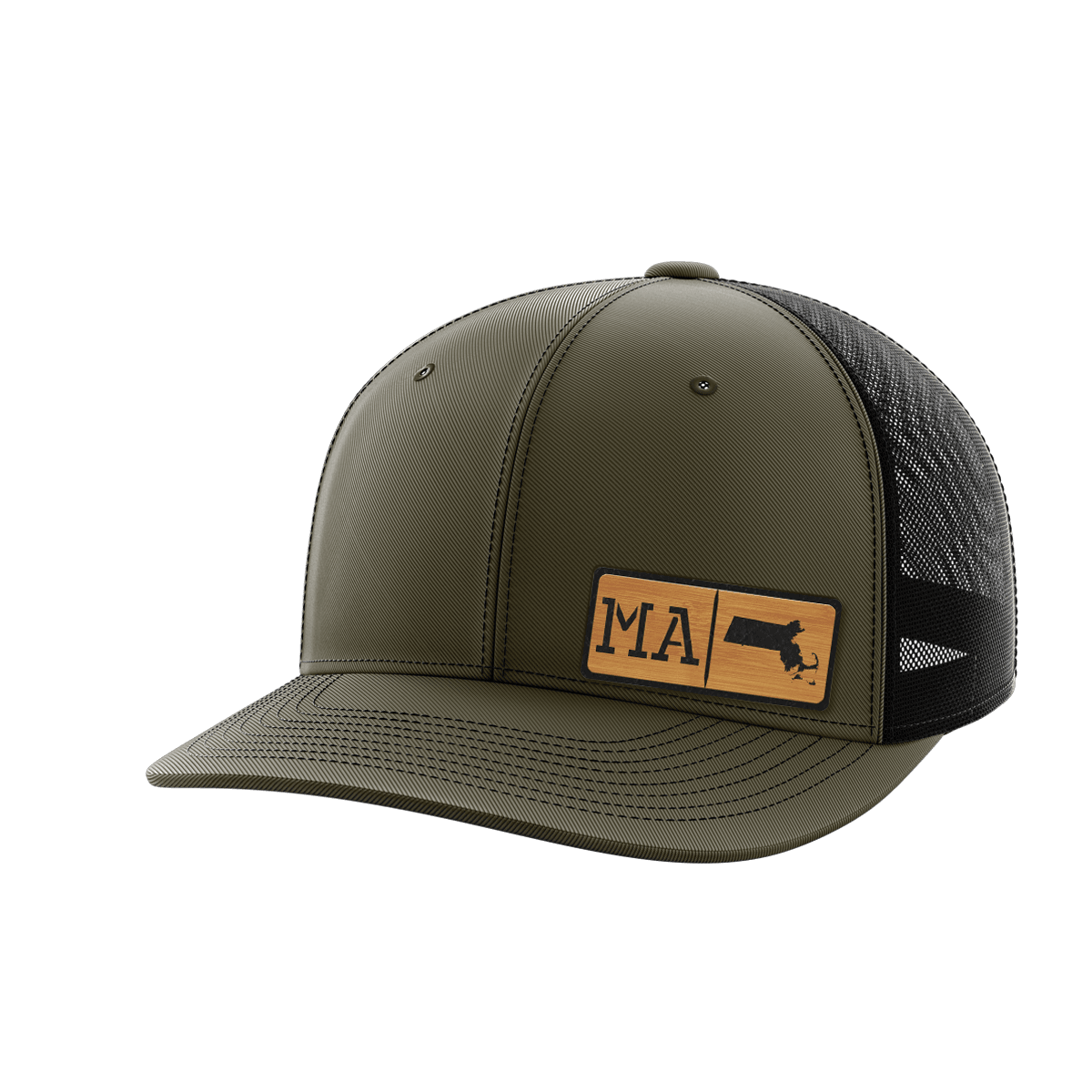 Massachusetts Homegrown Collection (bamboo "wood" leather)