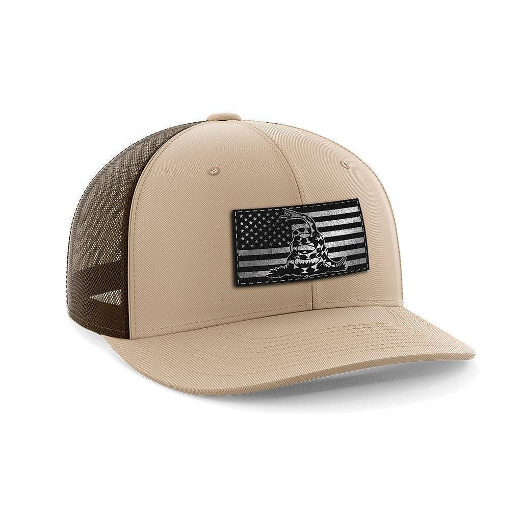 Don't Tread USA Black Patch Hat