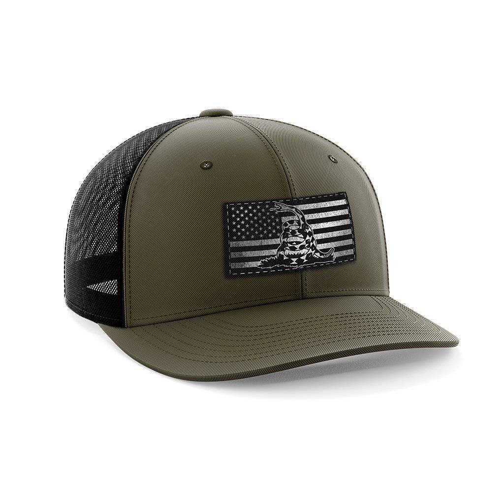 Don't Tread USA Black Patch Hat