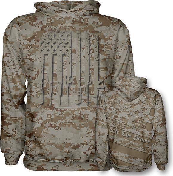 Desert Digi We The People Hoodie