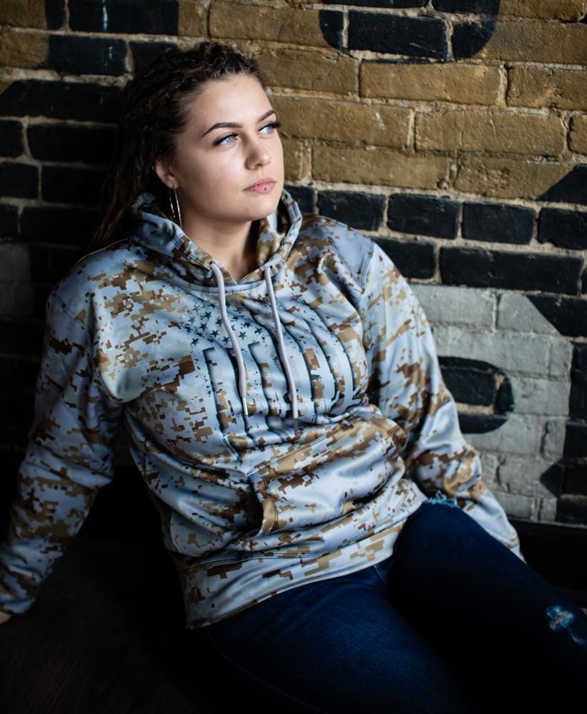Desert Digi We The People Hoodie