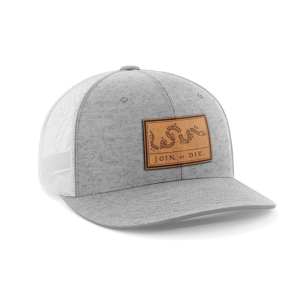 Join Or Die Leather Patch Hat