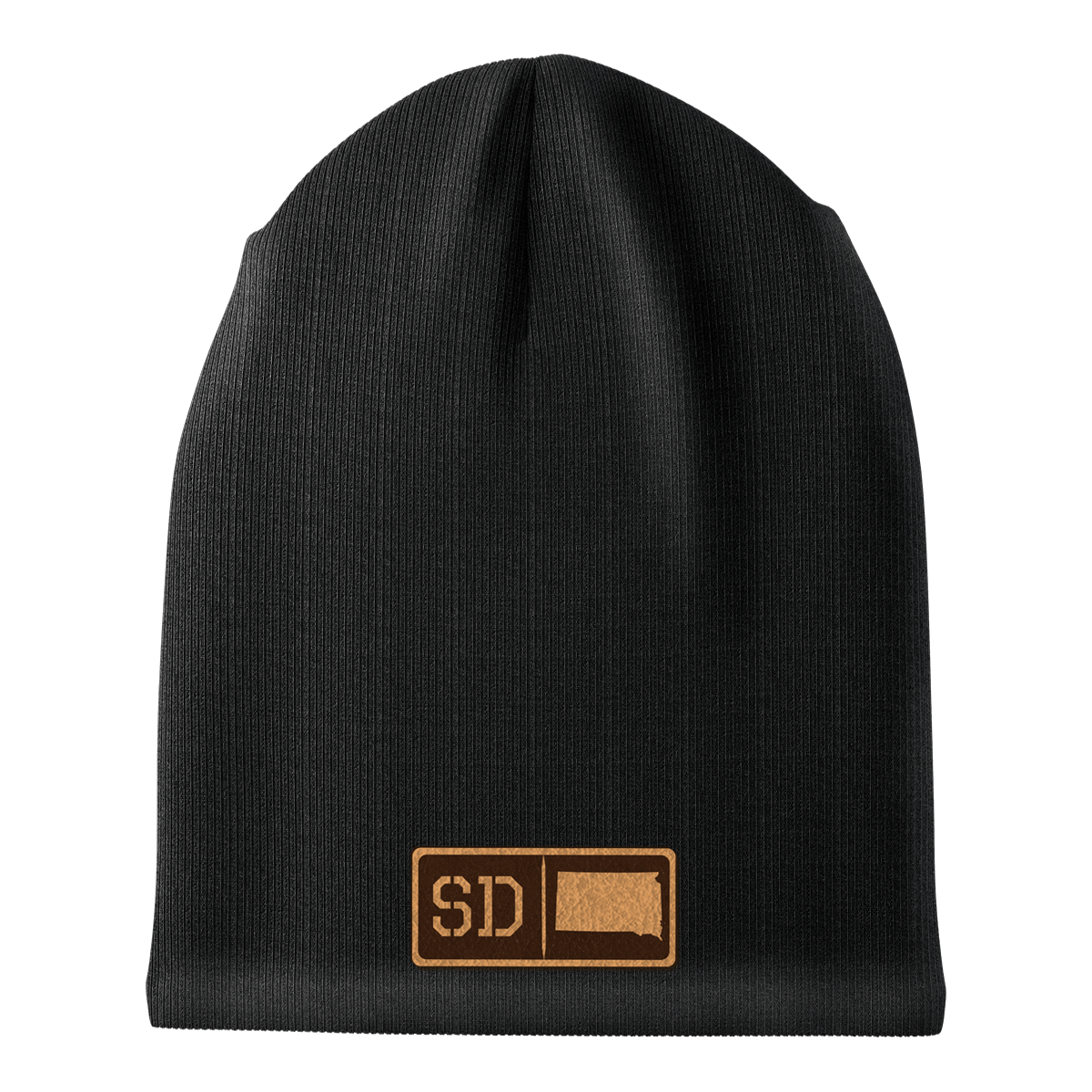 South Dakota Leather Patch Homegrown Beanie