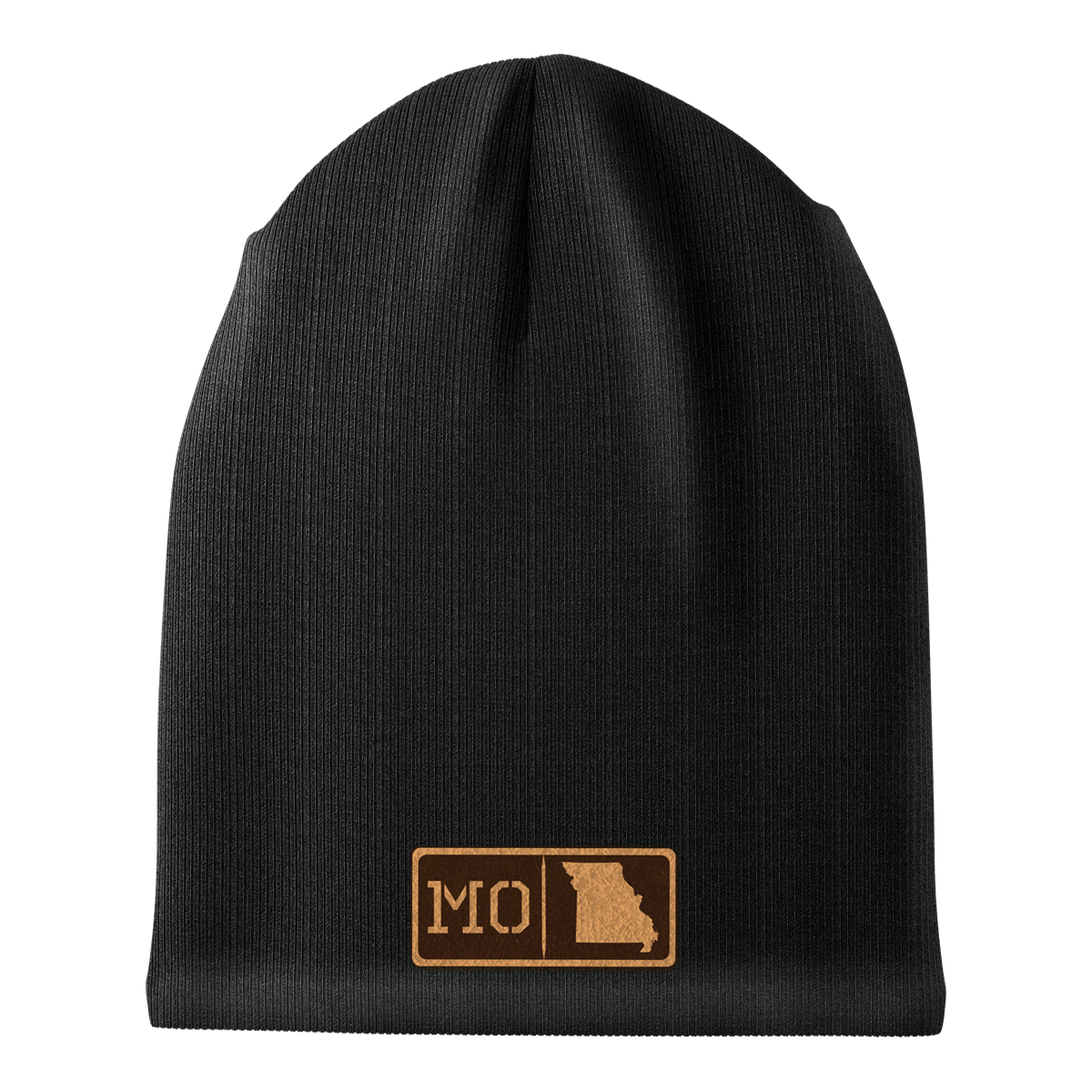 Missouri Leather Patch Homegrown Beanie