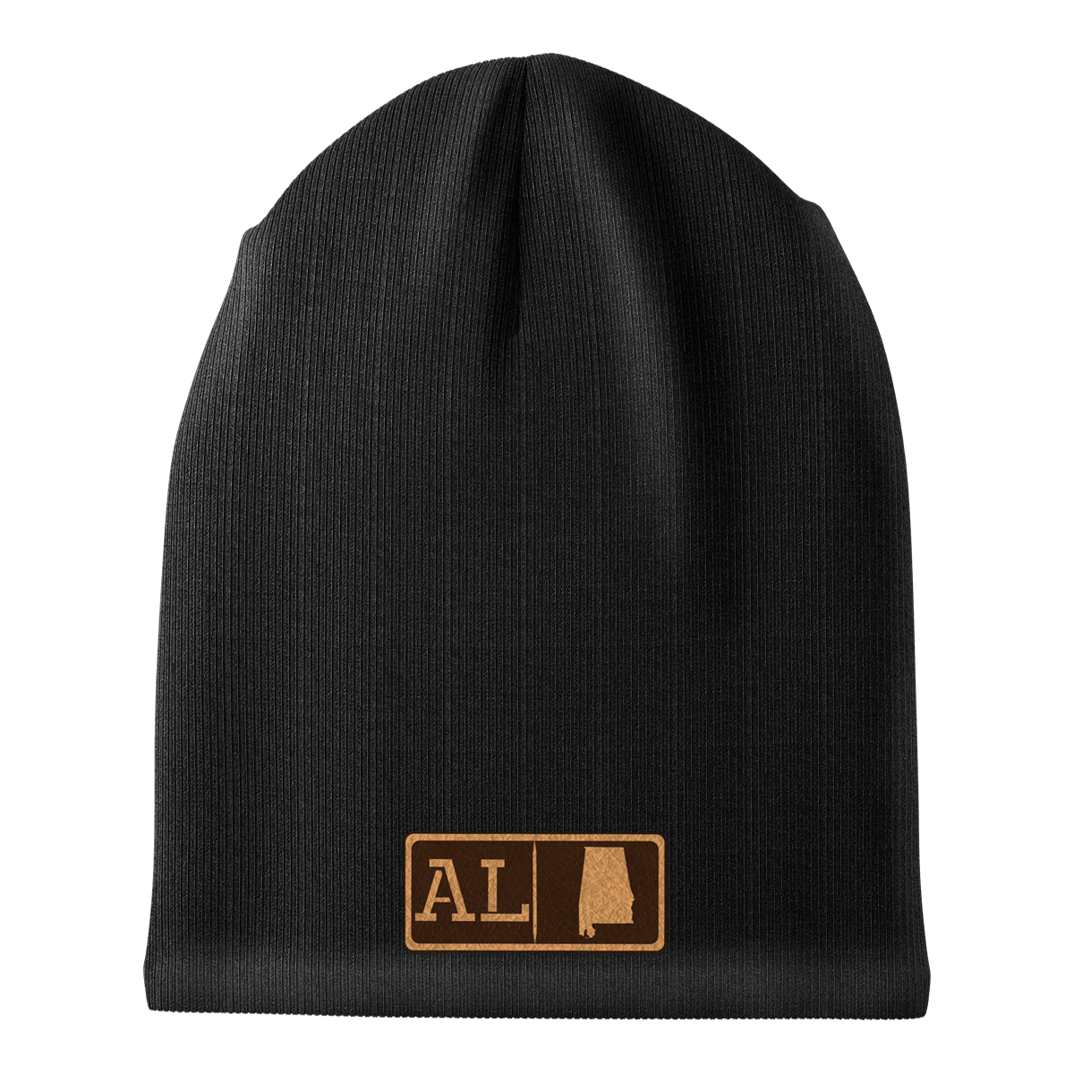 Alabama Leather Patch Homegrown Beanie