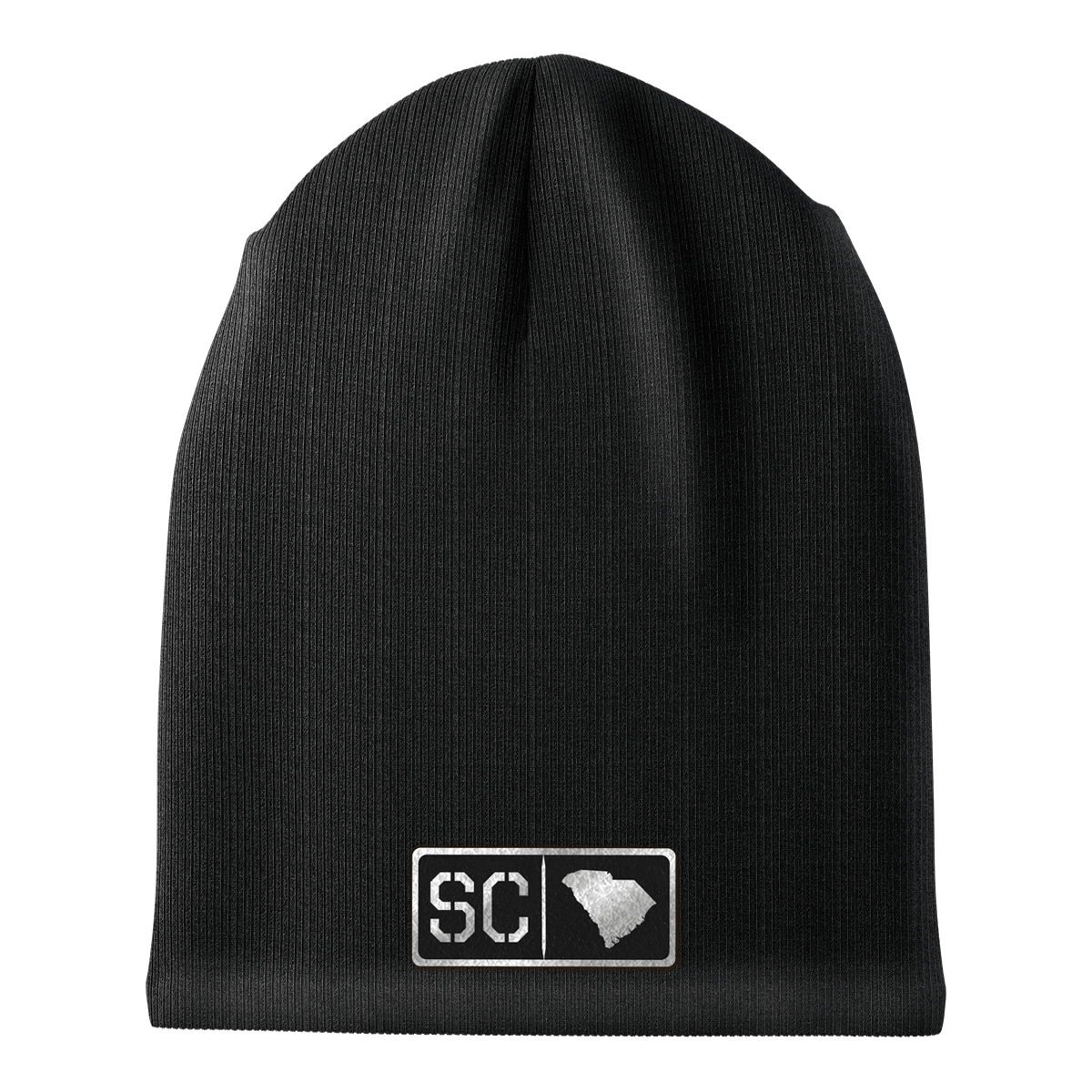 South Carolina Black Leather Patch Homegrown Beanie