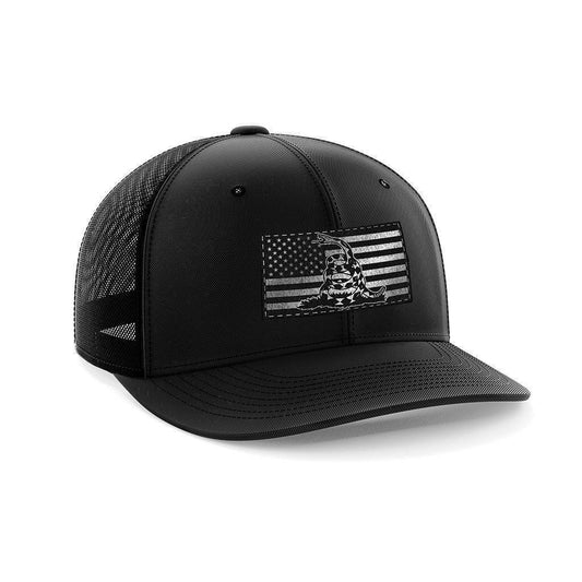 Don't Tread USA Black Patch Hat
