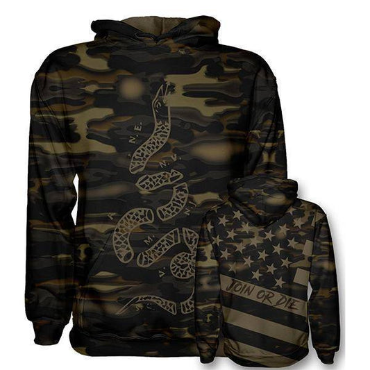 Join or Die Hoodie - Gold Camo