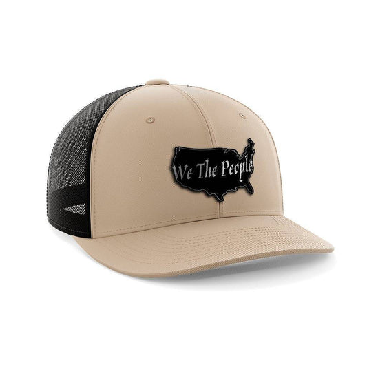 1776 We The People USA Black Patch Hat