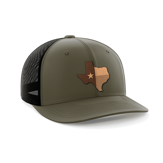 Texas Leather Patch Hat