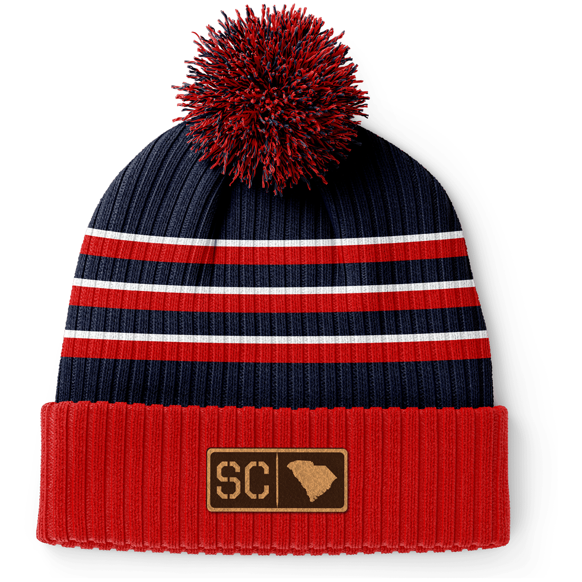 South Carolina Leather Patch Homegrown Beanie