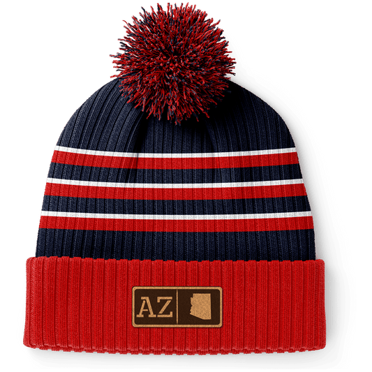 Arizona Leather Patch Homegrown Beanie