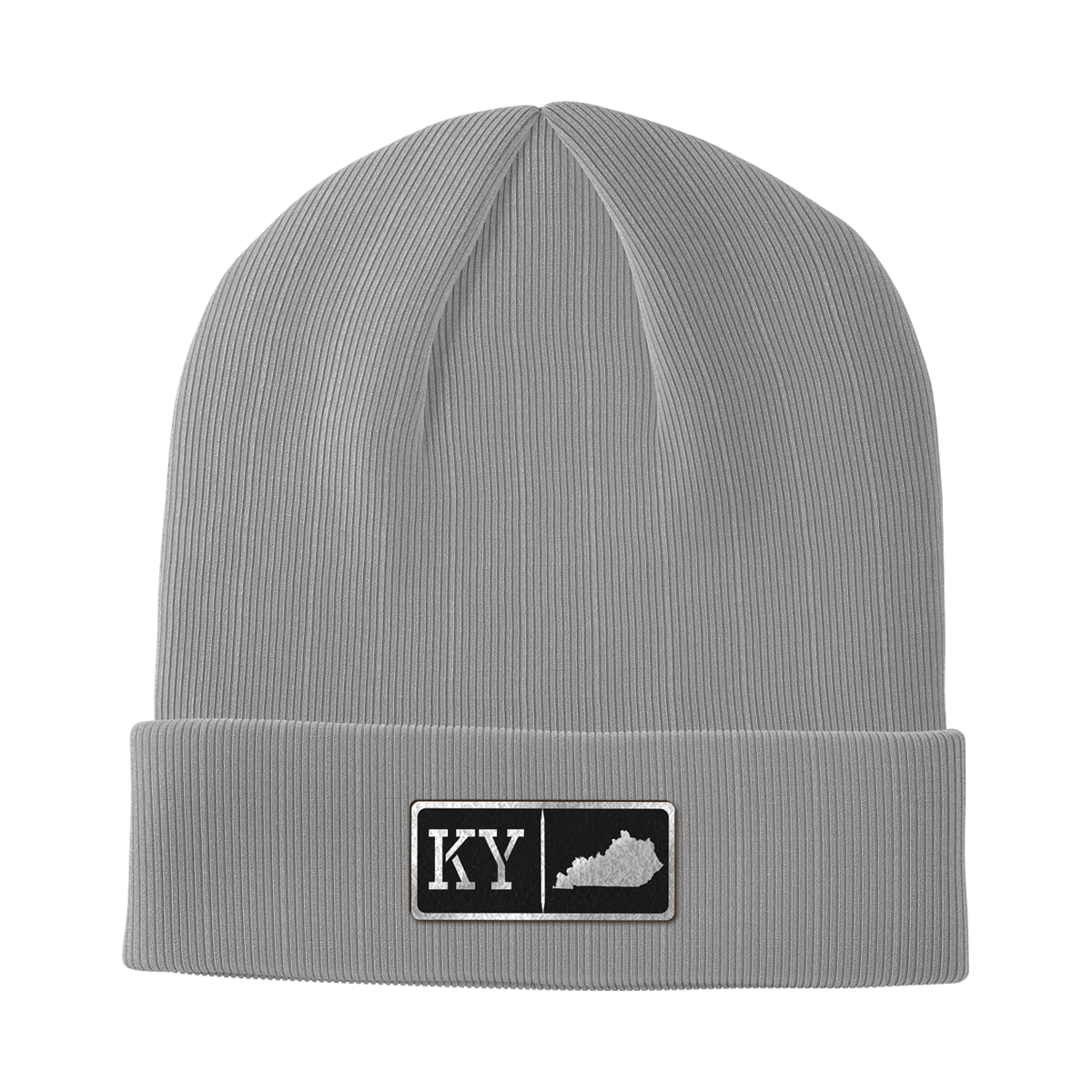 Kentucky Black Leather Patch Homegrown Beanie