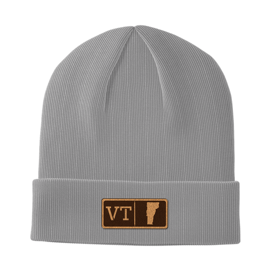 Vermont Leather Patch Homegrown Beanie