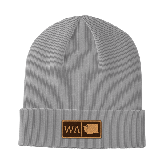 Washington Leather Patch Homegrown Beanie